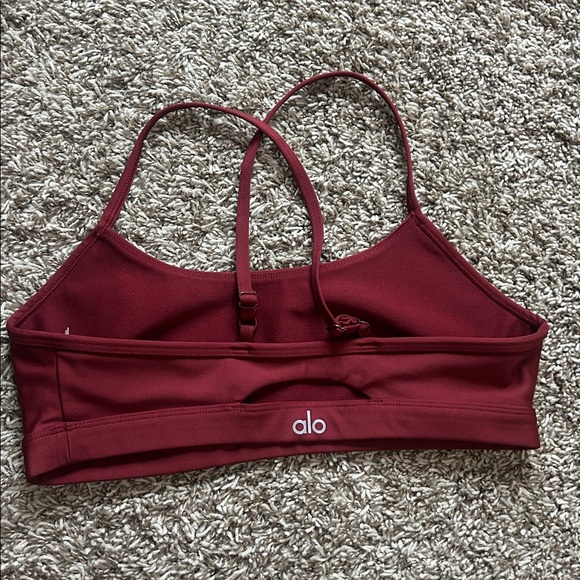 Alo Airlift maroon set size S - Picture 3 of 6